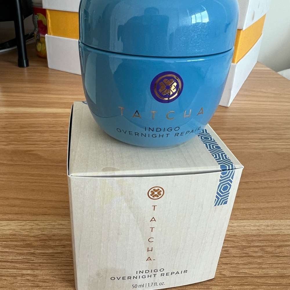 Tatcha indigo overnight repair moisturizer NEW